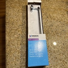 MOEN Iso 18 in. Towel Bar in Chrome