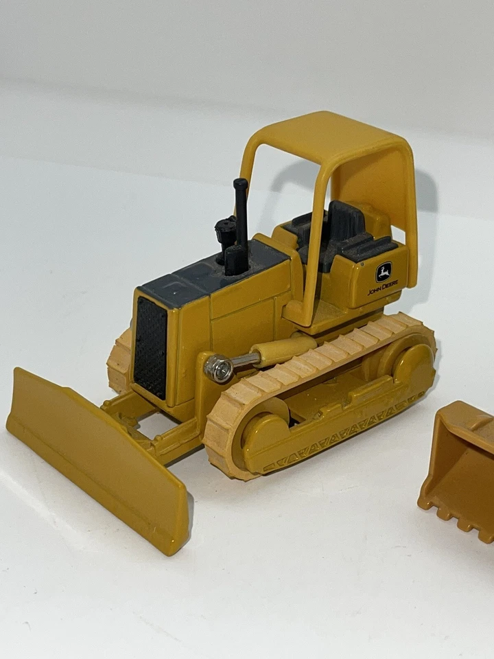 Lot of 2 Norscot CAT 950G Pay Loader & Ertl John Deere Crawler Bulldozer - Image 2 of 4