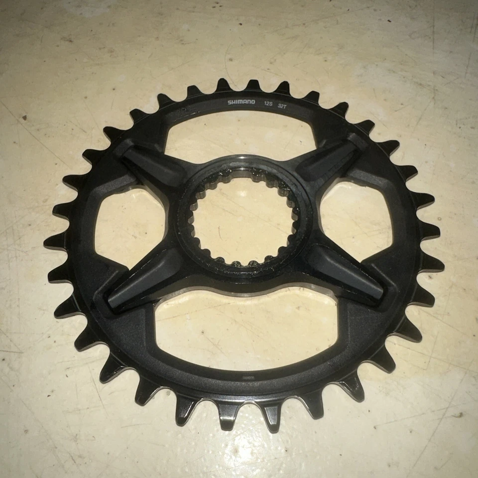 Plato Shimano XT SM-CRM85 1x 32T 12s para bielas M8100/M8130 nuevo despegue Foto 3 de 4