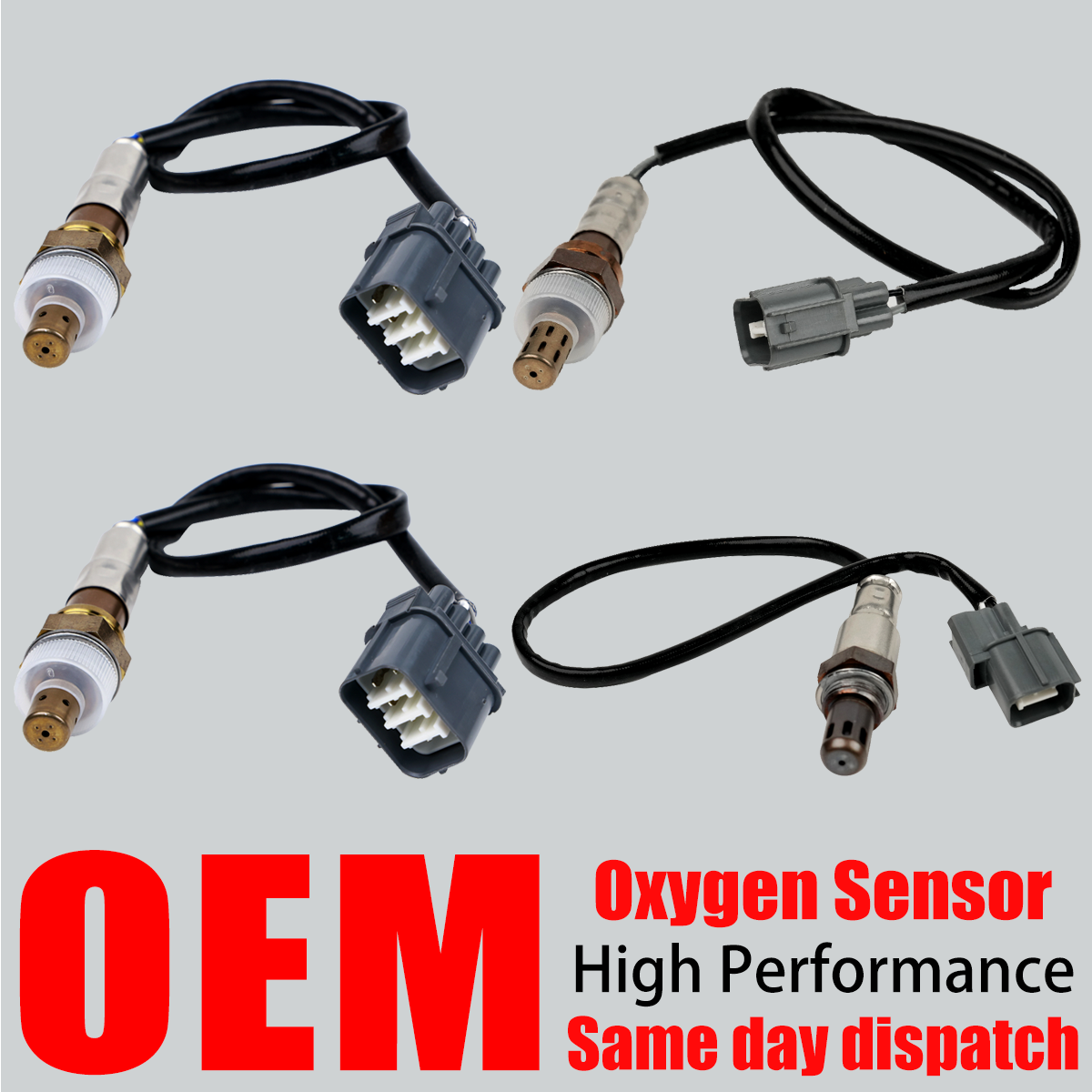4X OEM Up & Downstream Oxygen O2 Sensors For Honda Accord Pilot Odyssey Acura RL
