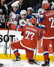 Team Russia Denis Guryanov Autographed Signed 8x10 Photo COA D