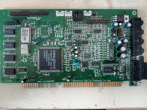 ISA sound card - Creative Vibra CT2940 with Yamaha YMF289B (OPL3)