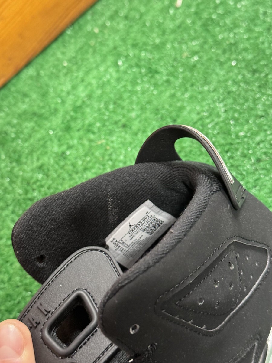 Nike Air Jordan Retro 6 Black GS Metallic Silver Chrome DX2835-001