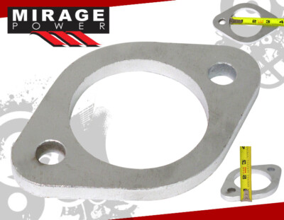 2.5'' S/S Catback Exhaust Piping Extension Quarter 0.4'' Inch Thick Adapter Flange