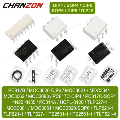 Optoaccoppiatore MOC3010-MOC8101 MOC3021 MOC3041 MOC3083 LTV827 Optoaccoppiatore MOC3010-MOC8101 MOC3021 MOC3041 MOC3083 LTV827