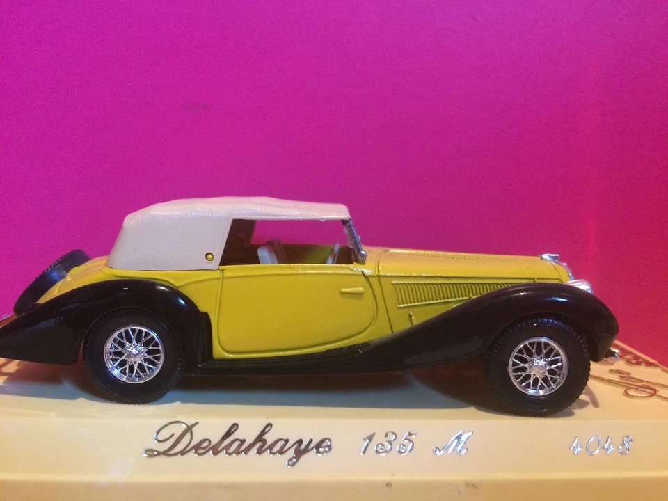 SOLIDO SUPERBE DELAHAYE 135 M 1/43 NEUF EN BOITE E12 - Photo 2/4