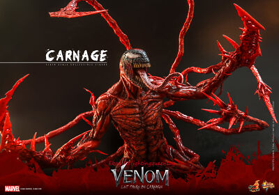 Hot Toys MMS619 VENOM: LET THERE BE CARNAGE 1/6 CARNAGE Action