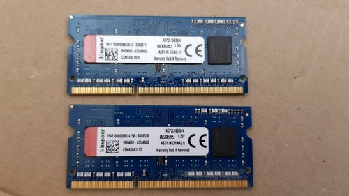 Kingston KCP3L16SS8/4 4GB 1Rx8 204-Pin SODIMM PC3L-12800S DDR3 Laptop Memory 81 - Picture 2 of 3
