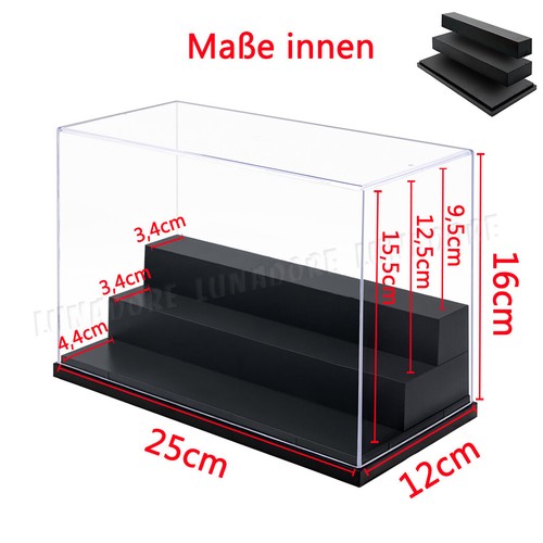 1/2/3/4 niveaux vitrine acrylique vitrine vitrines grande boîte plexiglas Allemagne - Photo 16/17