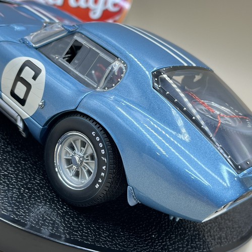 Exoto 1/18 Shelby Cobra Daytona Coupe #6 Blue 1964 ChrisAmon Le Mans RLG18002 - Picture 9 of 23