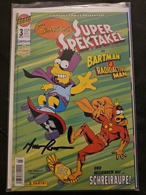SIMPSONS SUPER SPEKTAKEL 3 Panini /Bongo  2009 COMICHEFT Sig. Mike Rote CC9 