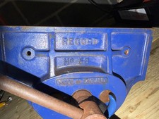 Vintage Record No 53 Quick Release Vice   10  1/2" Jaws 15 1/4" Opening 