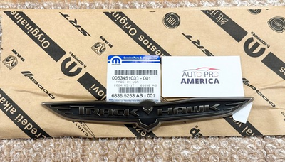 #ad TRACK HAWK EMBLEM BADGE NAMEPLATE for 2018 2021 JEEP GRAND CHEROKEE OEM MOPAR $92.56
