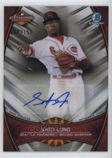 2019 Bowman Chrome 2018 AFL Fall Stars /150 Shed Long #AFL-SL Auto 13x1