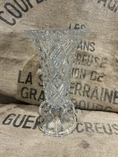 Vintage Art Deco 1918-1938 Tcheco Slovauique Tschechische Glas Raketenvase 1,4 kg 26 cm