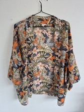 POM 🌟 Kimono Jacket STUNNING Peace Of Mind BARGAIN Etched Floral 2961