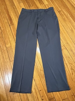 Slazenger Golf Pants Men's 36x30 Gray Polyester Stretch