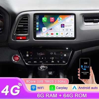 6+64G Für 2015-2020 Honda HR-V/XRV/Vezel Autoradio Android CarPlay GPS DSP 8Core