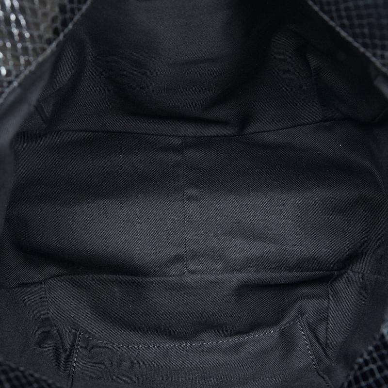 Celine Python Carriage Charm Handbag Shoulder Bag… - image 5