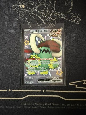 Pokémon TCG Great Tusk ex SVP 072 Scarlet & Violet Promo Holo Full Art Shiny