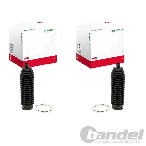 2X Schaeffler FAG Faltenbalg Lenkmanschette Satz Passend FüR Volvo C70 S70 V70-image