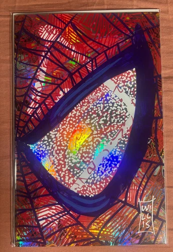 Signed Kyle Willis Amazing Spider-Man Original Sketch 1 of 1. Very Cool!