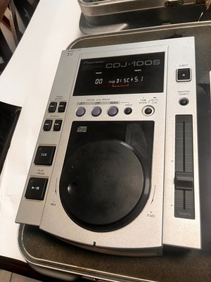 Pioneer DJ CDJ-100S Set of 2 Professional CD Player silver Operation confirmed