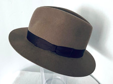 STETSON Mallory Hat/Fedora. Wool - Size 7-7 1/8 Men's/  Unisex 