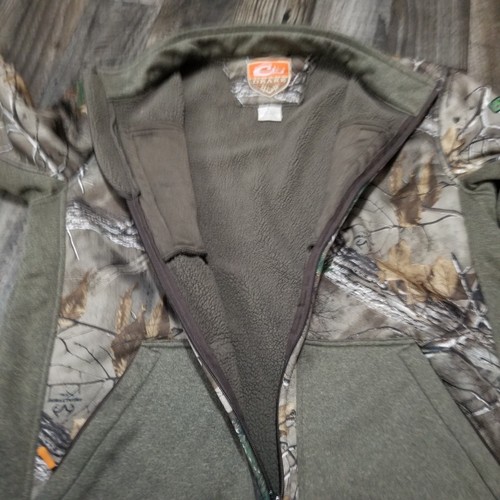 Drake Non-typical Mens camo jacket Full Zip Activexl Size Large Edge Lined - Picture 14 of 16