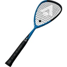 Karakal Crystal 120 Squash Racket Black Blue Lightweight Performance Play