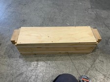 3° Cassa in legno per spedizioni cm 62 x 15 x 15