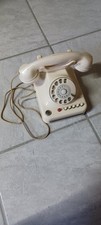 W48 Elfenbein Telefon Reihentischfernsprecher 1/5, funktioniert