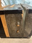 ~1800’s Wood Metal Camel Hump Steamer trunk beautiful antique vintage home decor — photo 8