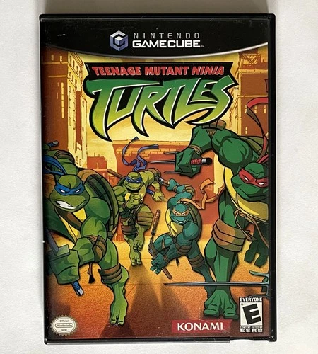 Teenage Mutant Ninja Turtles Nintendo GameCube 2003 complete tested manual case