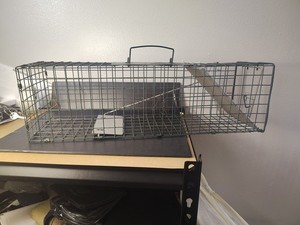 Cage Live Trap 24"x7"x7" Trapping rabbit, Squirrel, chipmunks, rats.