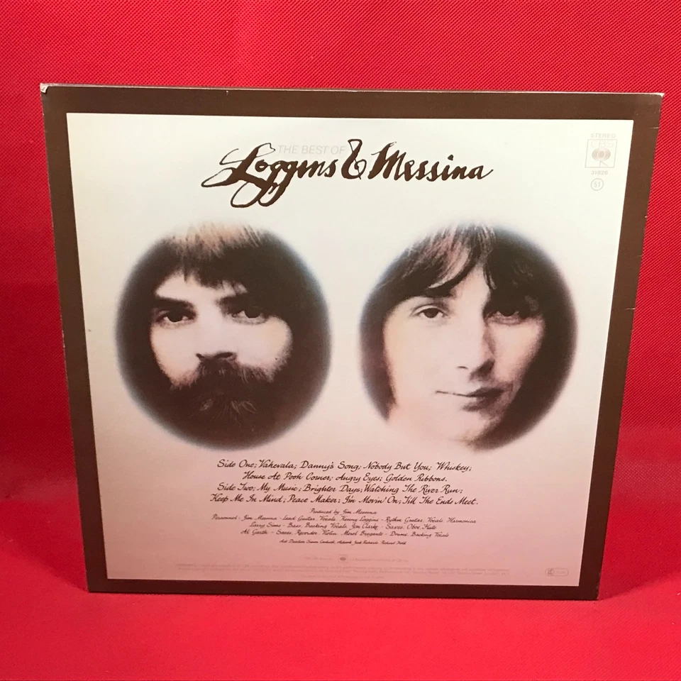 The Best Of Loggins And Messina 1980 UK vinyl LP My Music Kenny Jim Angry Eyes - Image 2 of 4
