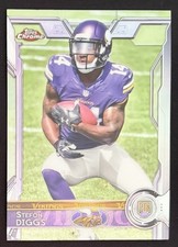 Stefon Diggs 2015 Topps Chrome Rookie Card #148 Vikings RC Maryland Terrapins. rookie card picture