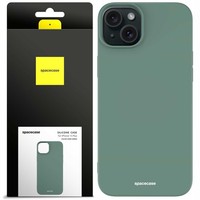 Spacecase SilikonhüLle FüR Iphone 15 Plus DunkelgrüN