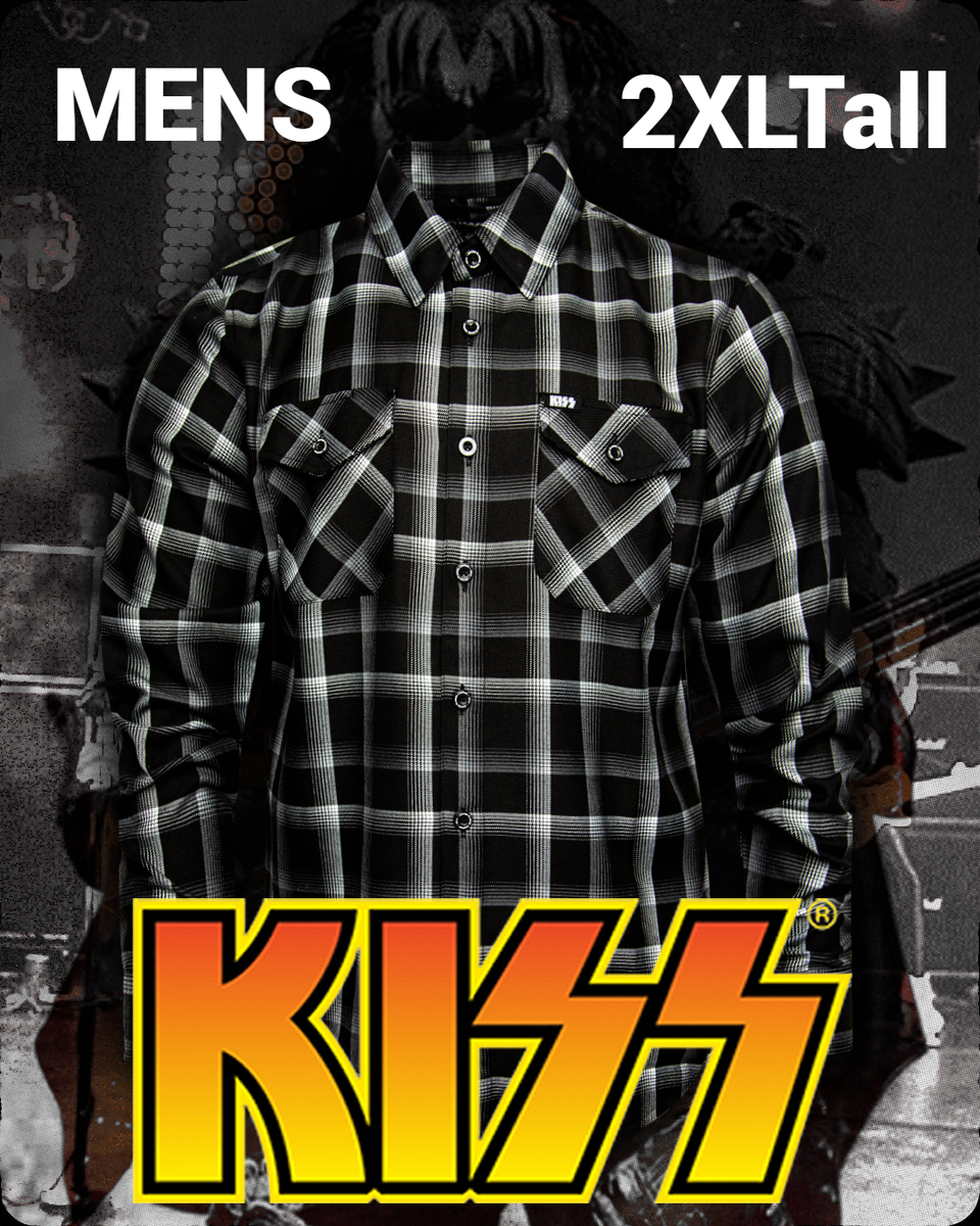 DIXXON x KISS -DRESSED TO KILL- Collab Limited Edition Flannel