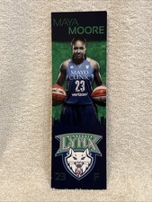RARE Maya Moore Minnesota Lynx SGA 2x8 Inch Bookmark/Card, COOL-LOOK!!