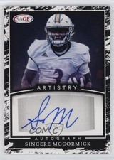 2022 SAGE Artistry Auto Sincere McCormick #A-SM2 Auto 0s55