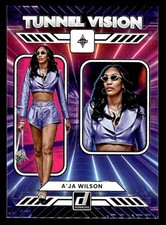A'ja Wilson 2025 Donruss WNBA Tunnel Vision #13 Las Vegas Aces ESE