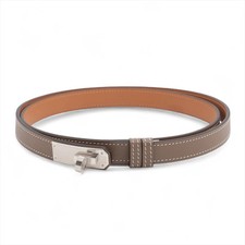 Herm s Kelly18 Z: 2021 Belt Veau Epsom Etoupe