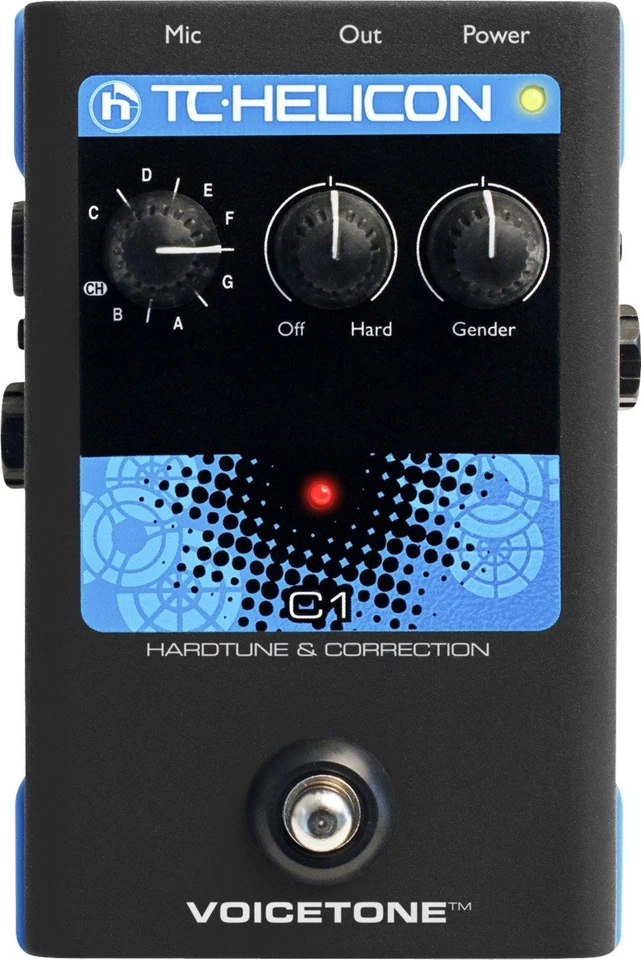 TC Electronic VoiceTone C1 Vocal Effects Pedal – Pitch Correction & HardTune - Image 2 of 3