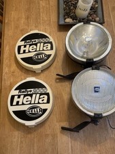 Vintage Hella Rallye 2000 Lights And Covers Vintage Hella Rallye 2000 Lights And Covers