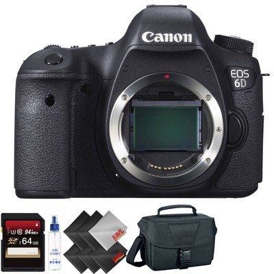 Canon EOS 6D DSLR Camera (Body) Starter Bundle 35