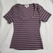 Rouje Striped Knit Giuia Top Size 40