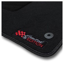 Auto-Fußmatten Limited Black für Porsche Boxster 987 2004 - 2012 Autoteppiche