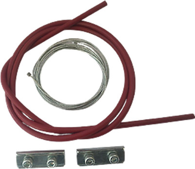 Kart innerer Gaszug & äußerer roter Gaszug & ZWEI Allan Schlüsselklemmen KPUK