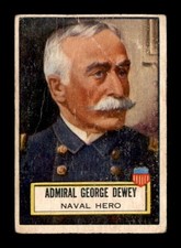 1952 Topps Look n See #93 Adm. George Dewey   G/VG X3543240